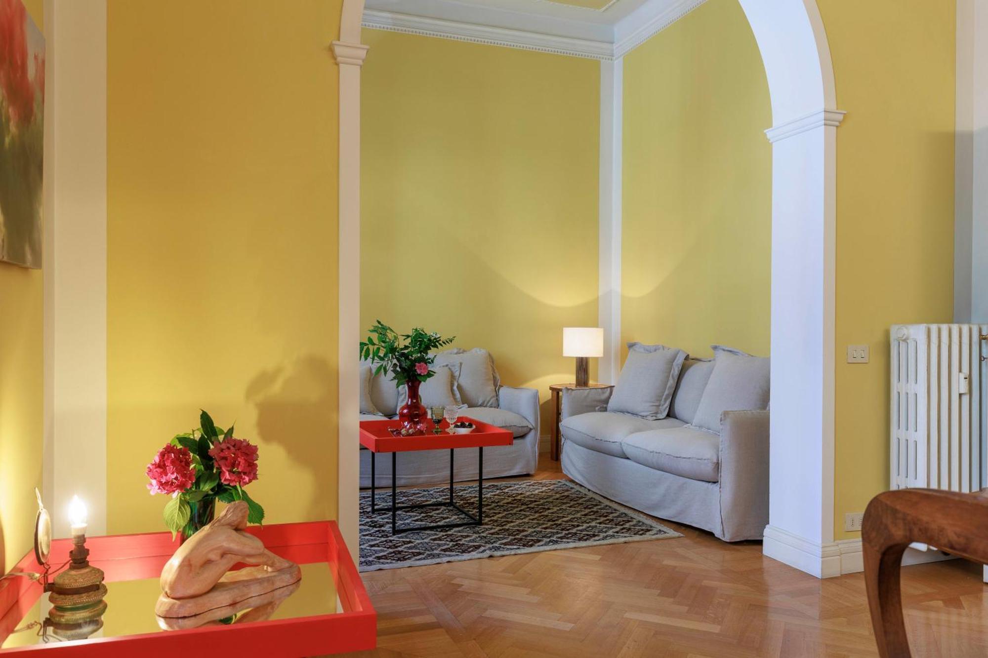 Florence Huge Apartment With Private Garden Extérieur photo