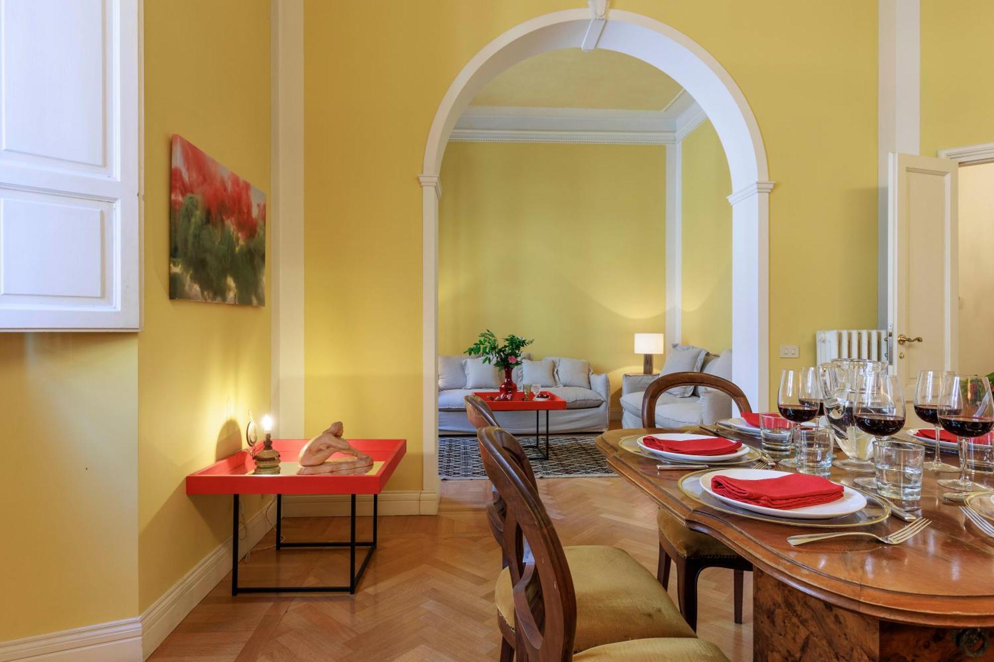 Florence Huge Apartment With Private Garden Extérieur photo
