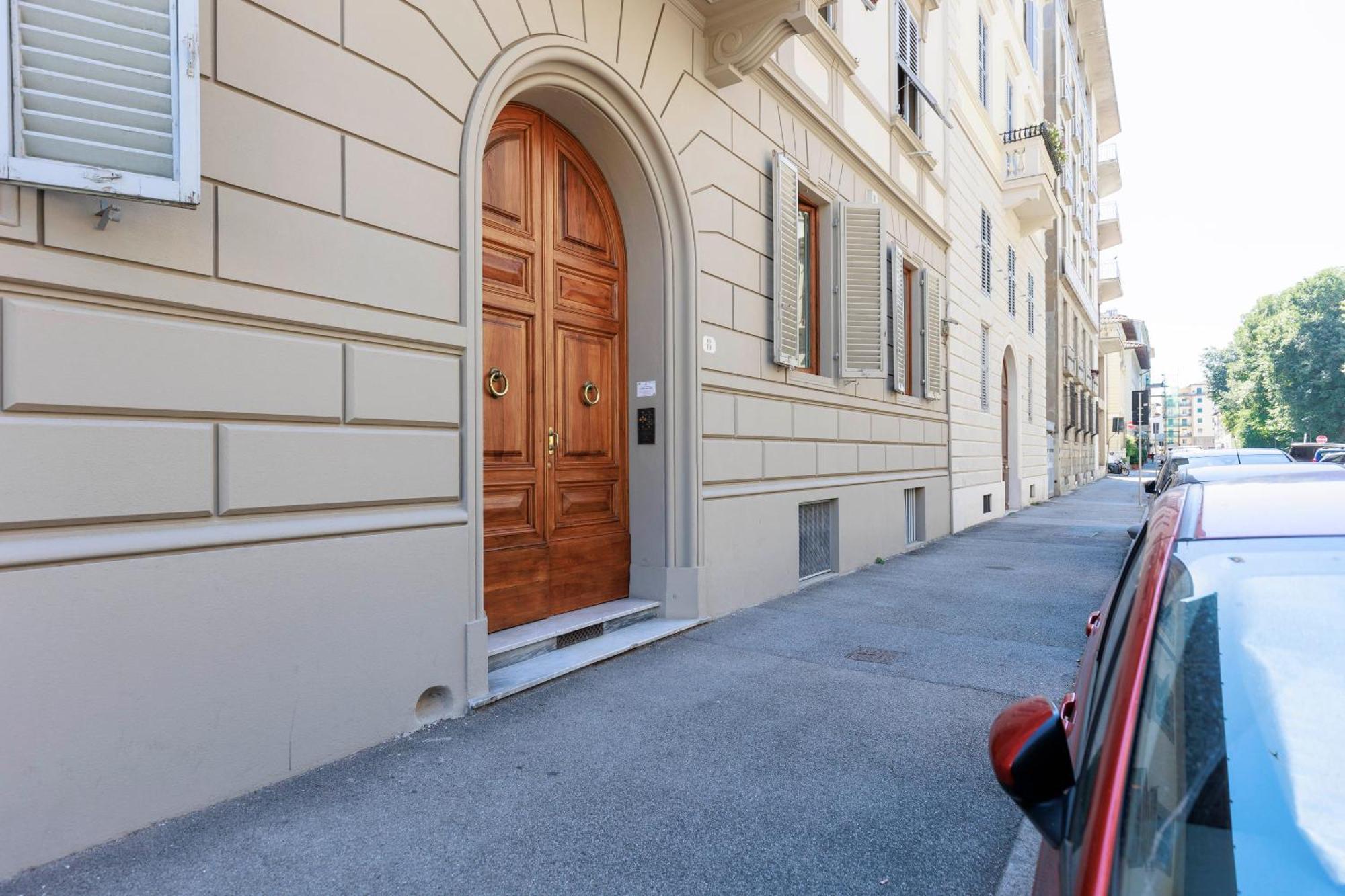 Florence Huge Apartment With Private Garden Extérieur photo